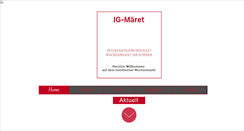 Desktop Screenshot of maeret.ch
