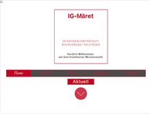 Tablet Screenshot of maeret.ch